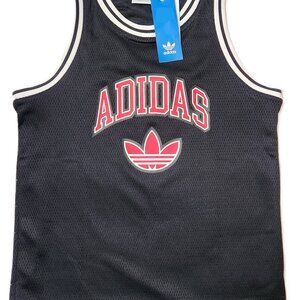 Adidas Boys' Originals Mesh Tank Top - Black